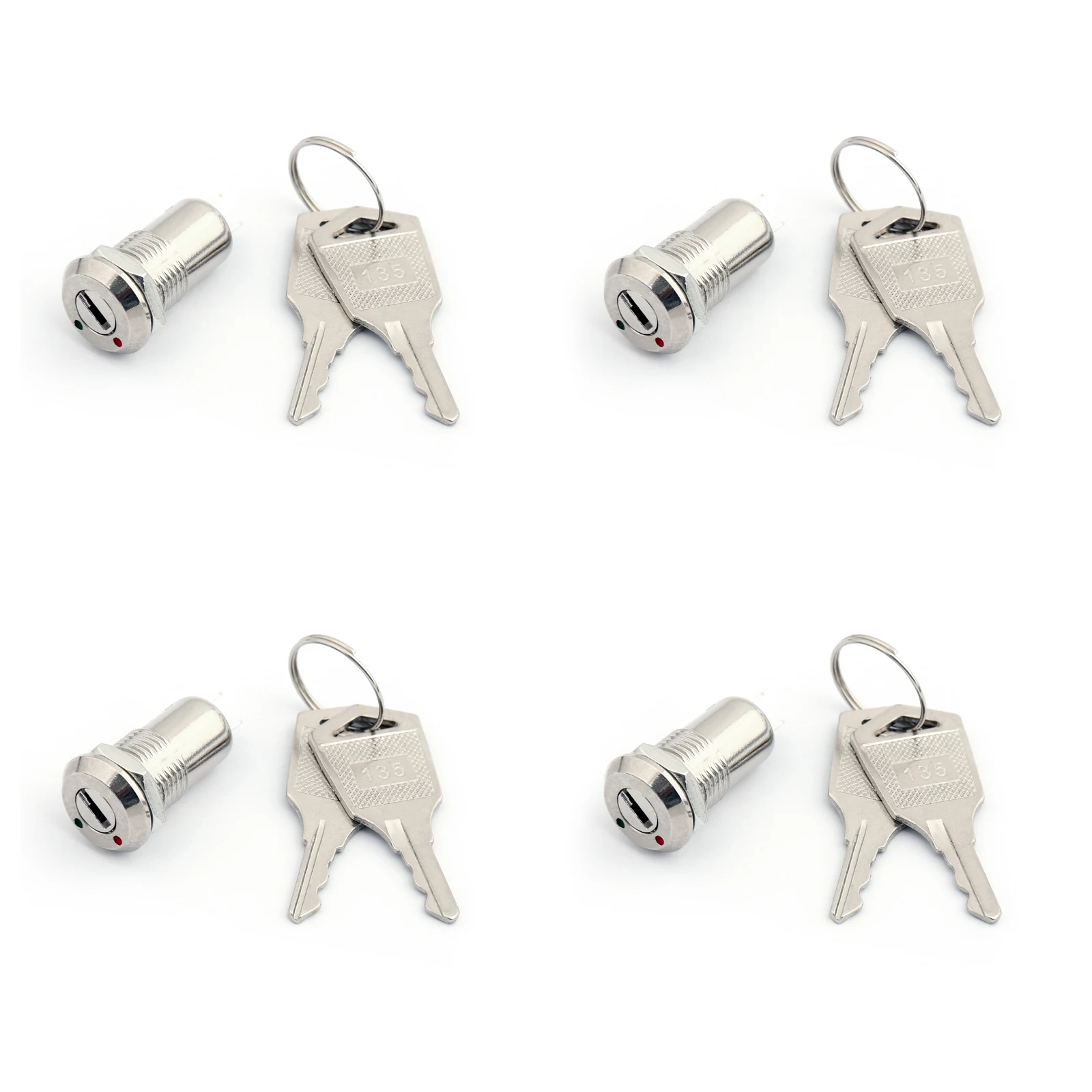 Artudatech 4 комплекта D135 12 мм микро цилиндр электронный переключатель блокировки