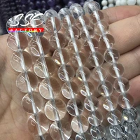 natural clear white crystal beads 15 strand 4 6 8 10 12 mm beads for jewelry making diy bracelet necklace accessories