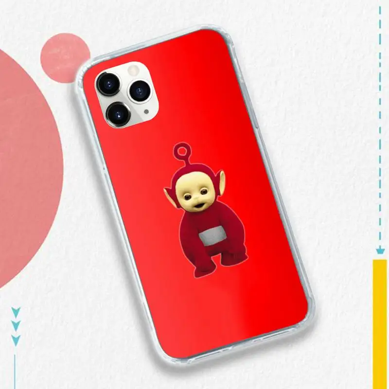 

Teletubbies England The Baby Show Phone Case for iPhone 11 12 pro XS MAX 8 7 6 6S Plus X 5S SE 2020 XR