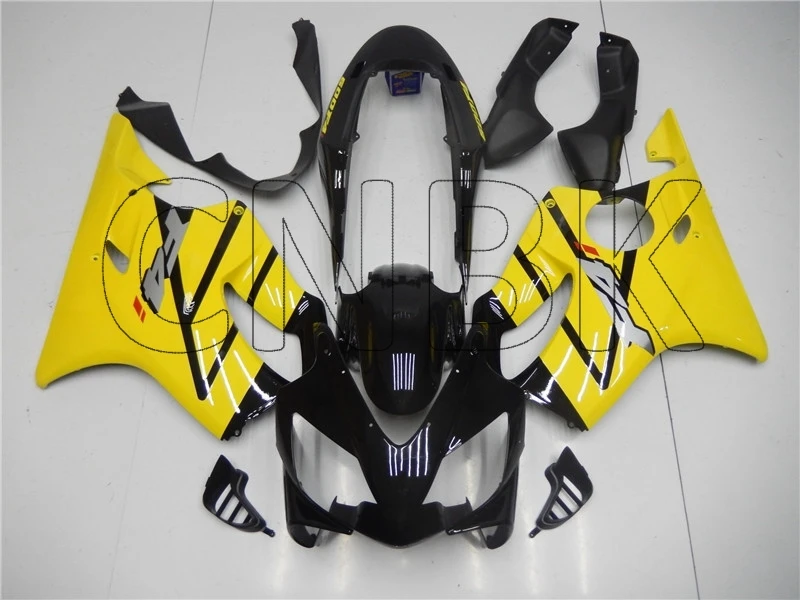 CBR 600 2007 Abs обтекатель CBR600F4i 06 07 Желтый Черные Пластиковые обтекатели F4i 2004 - пластик