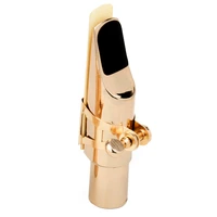 1pc sax flute head mouthpiece golden alto saxophone accs parts beginner