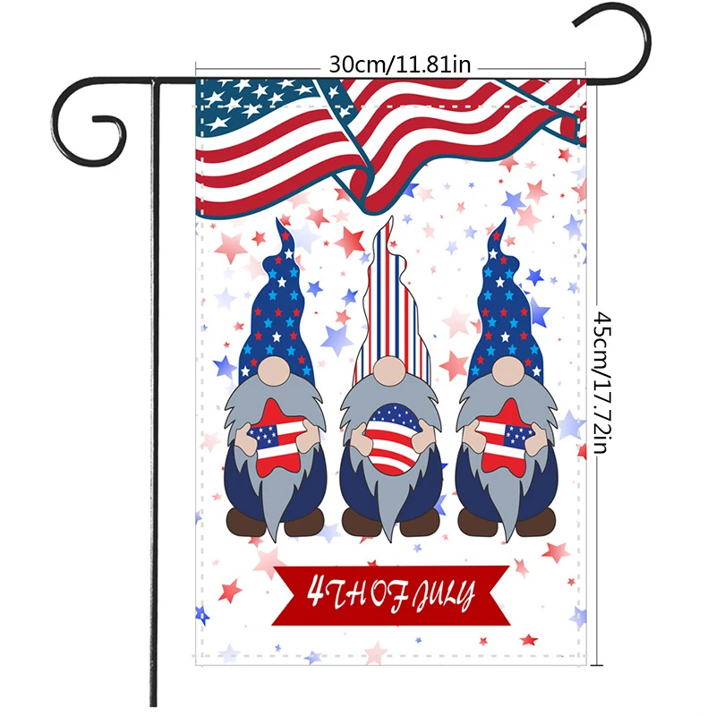 

Celebrate Patriotic Independence Fireworks USA Memorial Day Fourth of July Celebration garden flag