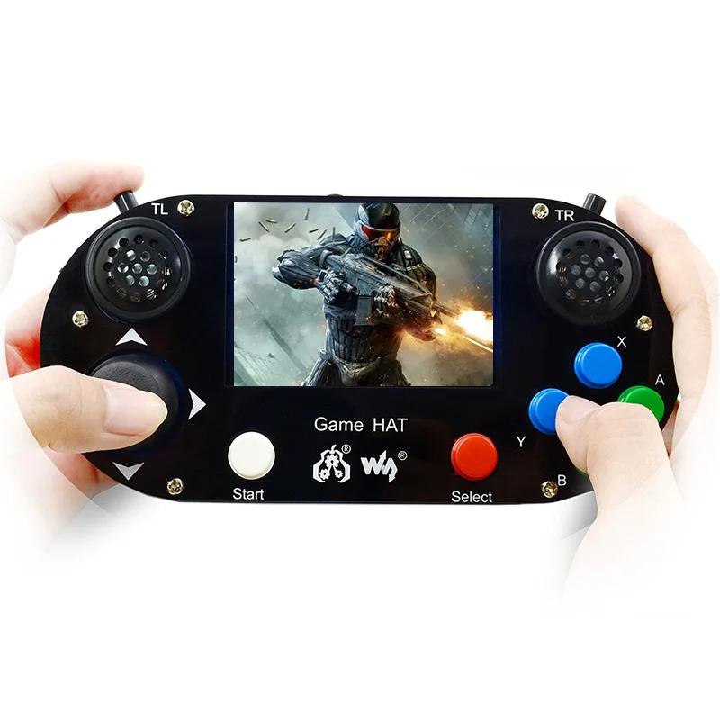 Корпус игровой консоли совместимый с Raspberry Pi 3B +/3B модернизированный 3 5 дюймовым IPS