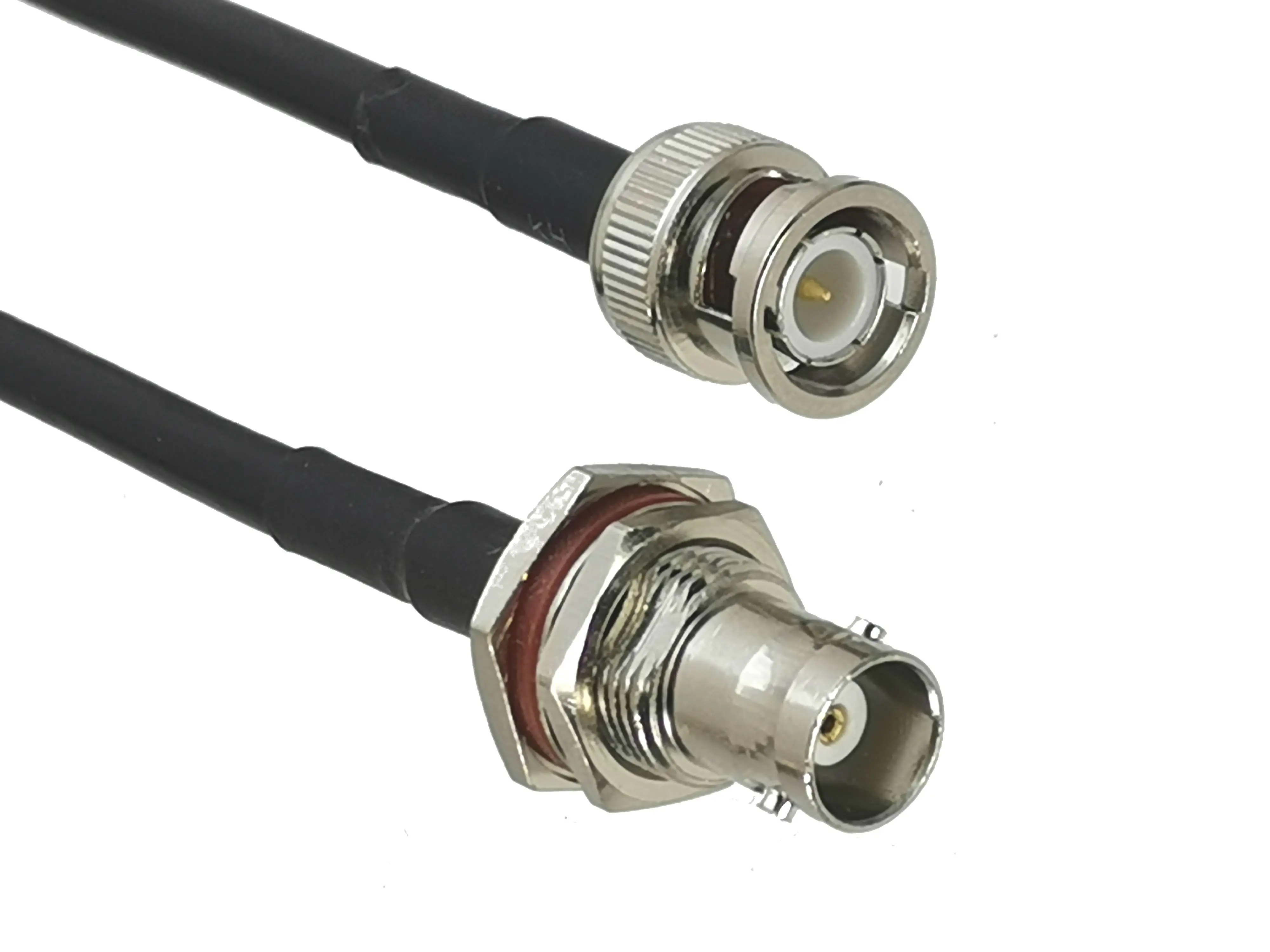 Кабель RG58 штекер BNC-гнездо BNC и Разъем RF коаксиальный кабель прямой 6 дюймов ~ 5 м 1