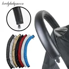 Новые детские ручка для коляски Из Искусственной Кожи Детская коляска Коляска подлокотник чехол Защитный чехол для babyyoya yoya Аксессуары для колясок