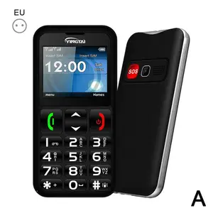 elder cellphone 2g best feature senior phone 2 2 inch push band speaker sos fm gsm dial network speed big torch button y8a7 free global shipping