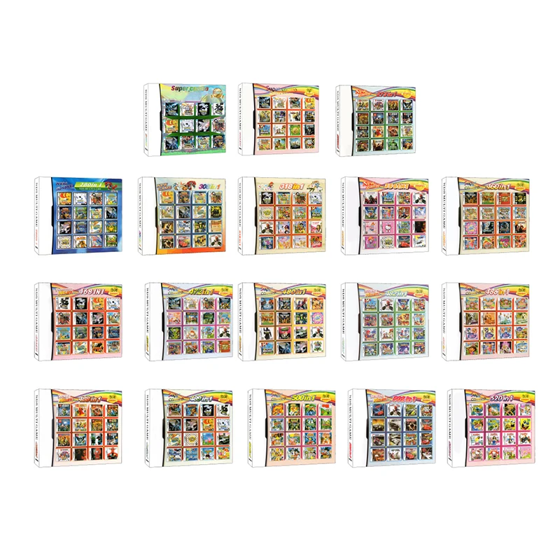 

Superior Video Game Cartridge Memory Card Compilation All In 1 for 64 Bit Console