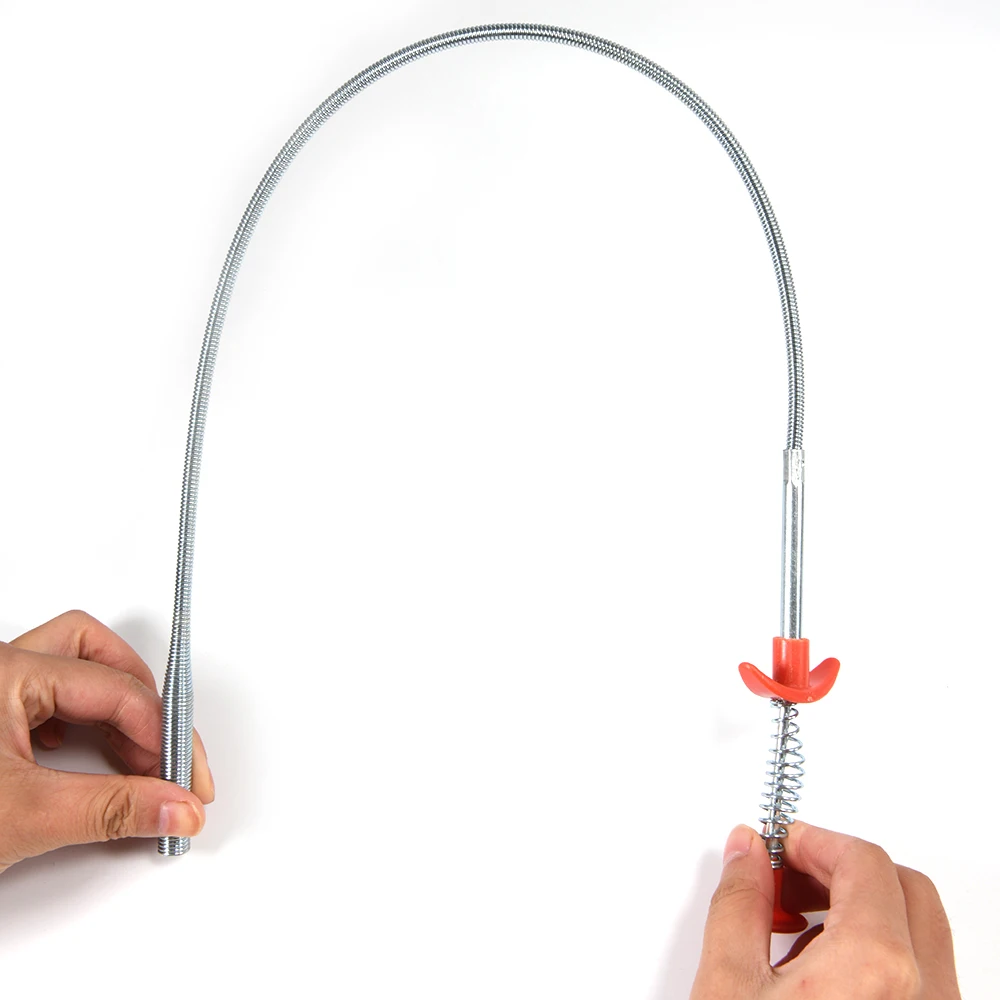 Бытовая пружина 90 см инструменты для очистки дренажа дренажные трубы когти | Дом