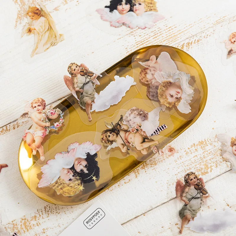 

40pcs Kawaii Stationery Stickers Plant flowers Diary Planner Decorative Mobile Stickers Scrapbooking DIY Craft Stickers