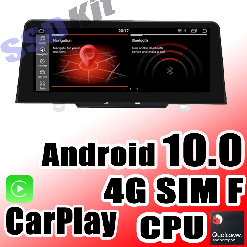 Автомобильный Navi GPS навигатор Android 10 для BMW 2 F45 F46 GT Active Gran Tourer NBT EVO Audio iDrive Carplay