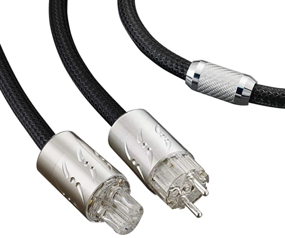 Высокое качество Выборг 16 шт. Multplex Медь Schuko Audiophile AC Мощность кабель с чистой