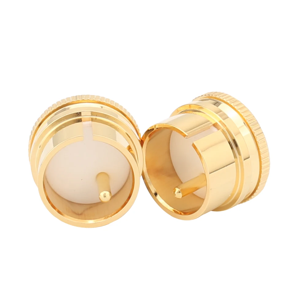 

High Quality Noise Stopper Gold Plated Copper XLR Plug Caps XLR Plug caps hifi audio protective xlr plug caps