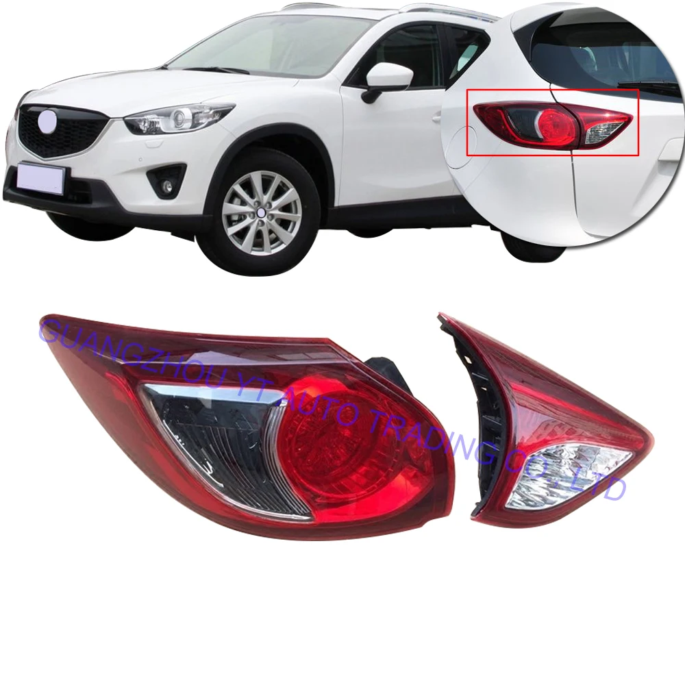 Задний фонарь CAPQX для Mazda CX 5 CX5 2013 2015 задний стоп сигнал в сборе задсветильник