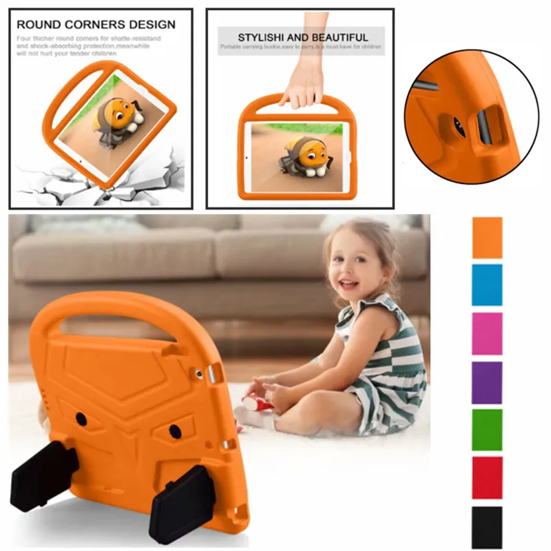 Чехол с полной защитой корпуса для Apple IPad 10 2 дюйма ударопрочный чехол из ЭВА детей