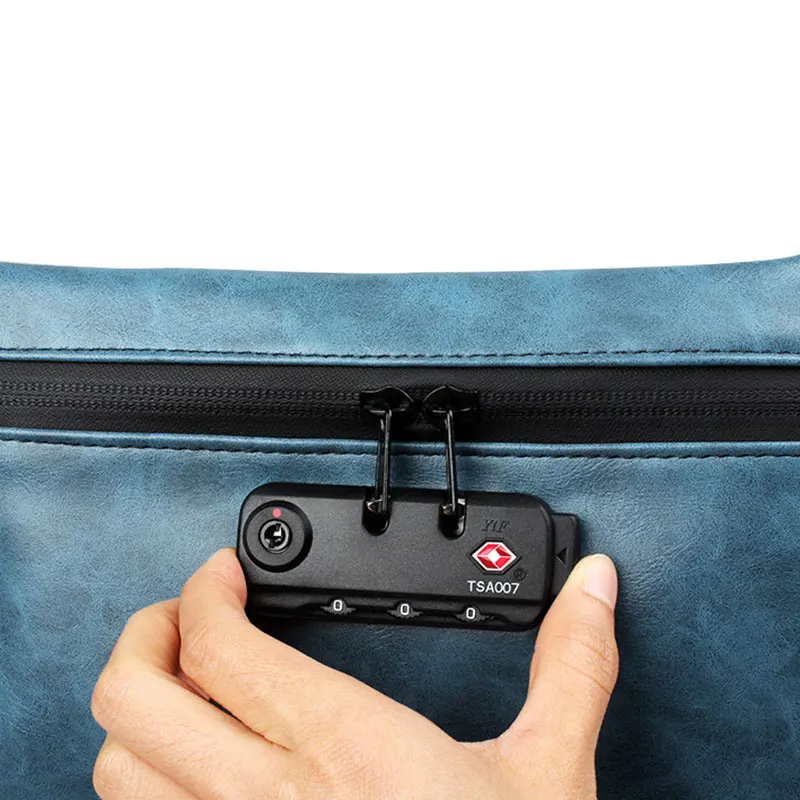 

Activated Carbon Waterproof Storage Bag Password Safe Lock Storage Bag Portable Makeup Travel Organizer