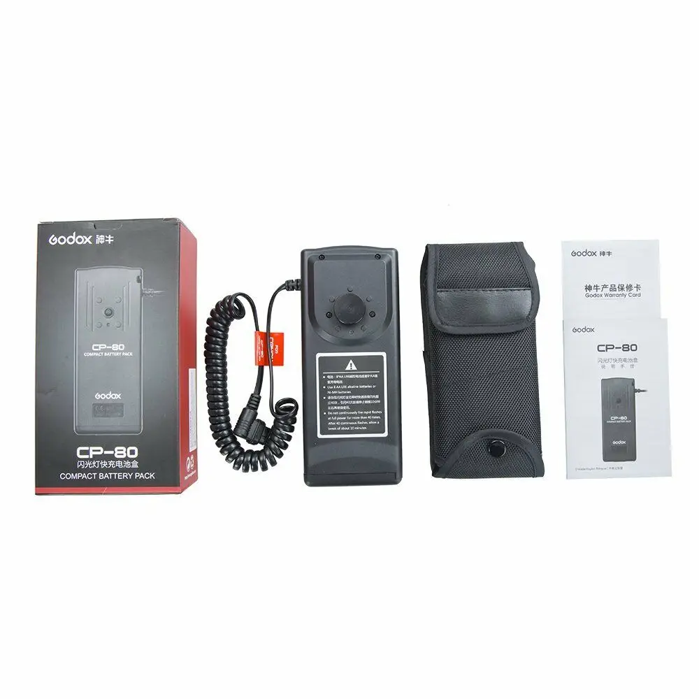 JINTU New Godox 8X AA Flash External Battery Pack CP-80 C For Yongnuo YN560IV YN568EX YN600EX YN685EX 580EX flash speedlite | Электроника