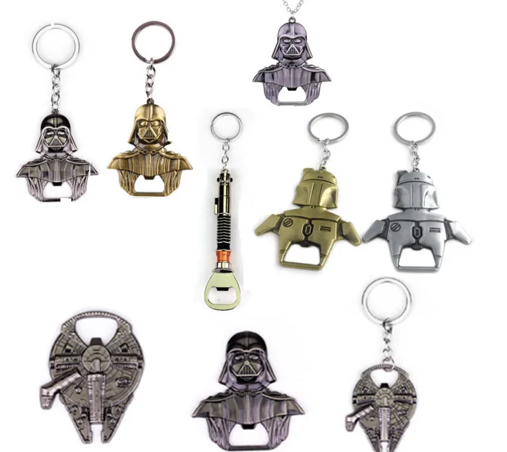 Открывалка для пива из сплава с Дартом Вейдером Звездных войн брелок ювелирные