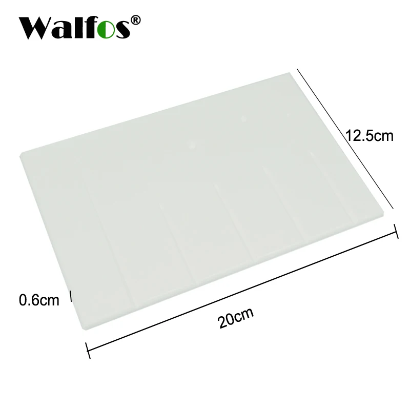 

WALFOS Food Grade Cake Plate Grooved Nonstick Cake Decoration Plate Sugar Craft Tool Sugar Petal Leaf Veins Flower Plate