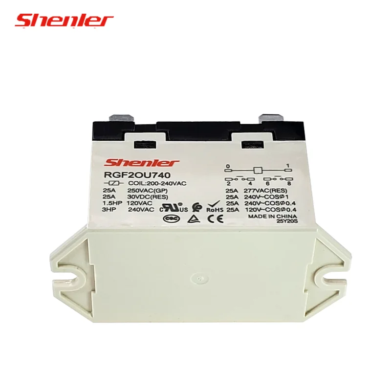 Shenler маленькое реле высокой мощности JQX-76F-TU-2A 220V 380V JQX-76F-BLD-2A 24VDC JQX-76F-BLU-2A 24VAC 380-400VAC SOKE