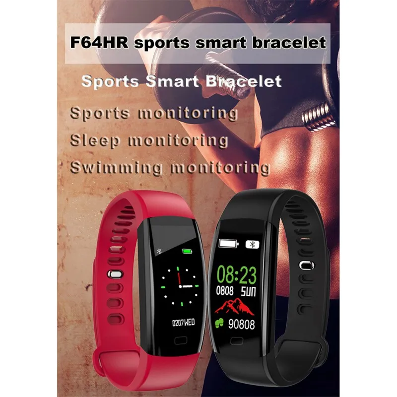 Многофункциональный фитнес браслет IP68 водонепроницаемый смарт Браслет