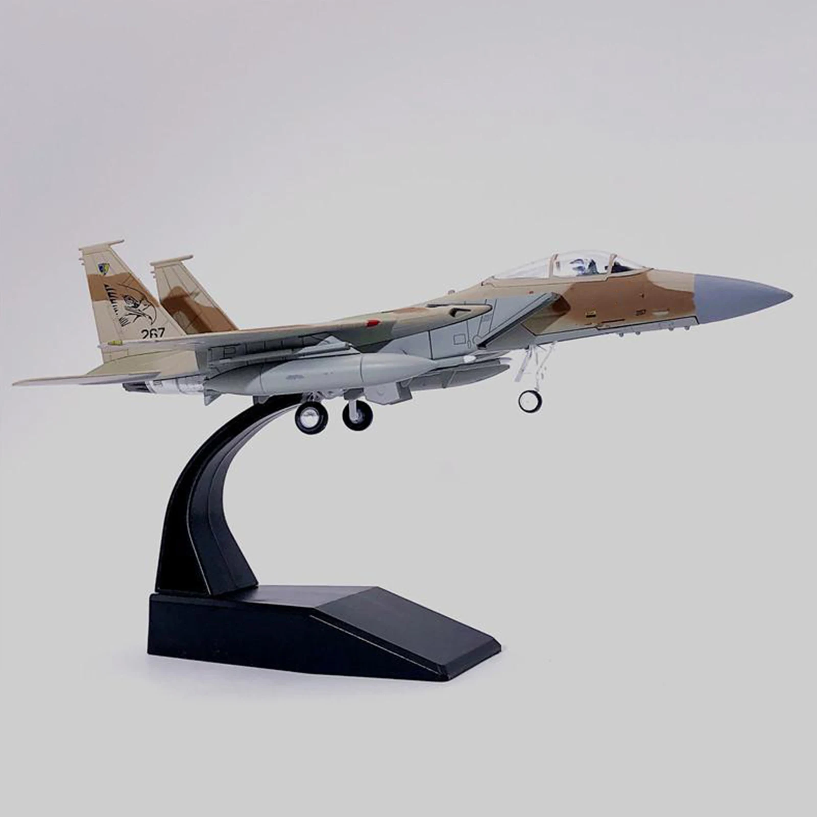 

1/100th Israel F15 Fighter Metal Model Collectables Ornaments for Home