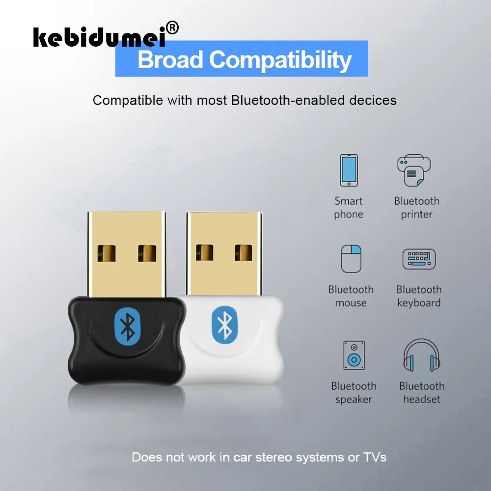 USB Bluetooth V5.0 адаптер Dongle Aux аудио 5 0 для музыкальный приемник с динамиком передатчик