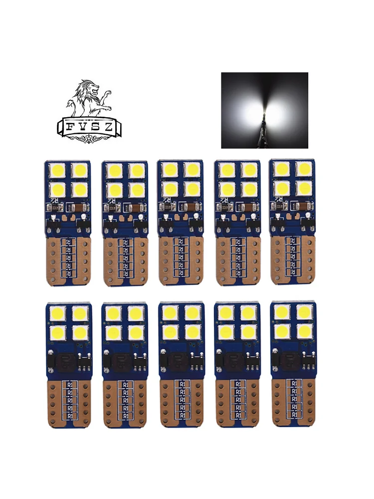 Светодиодный фонарь для парковки T10 W5W 194 168 COB 8SMD автомобильный клиновидный