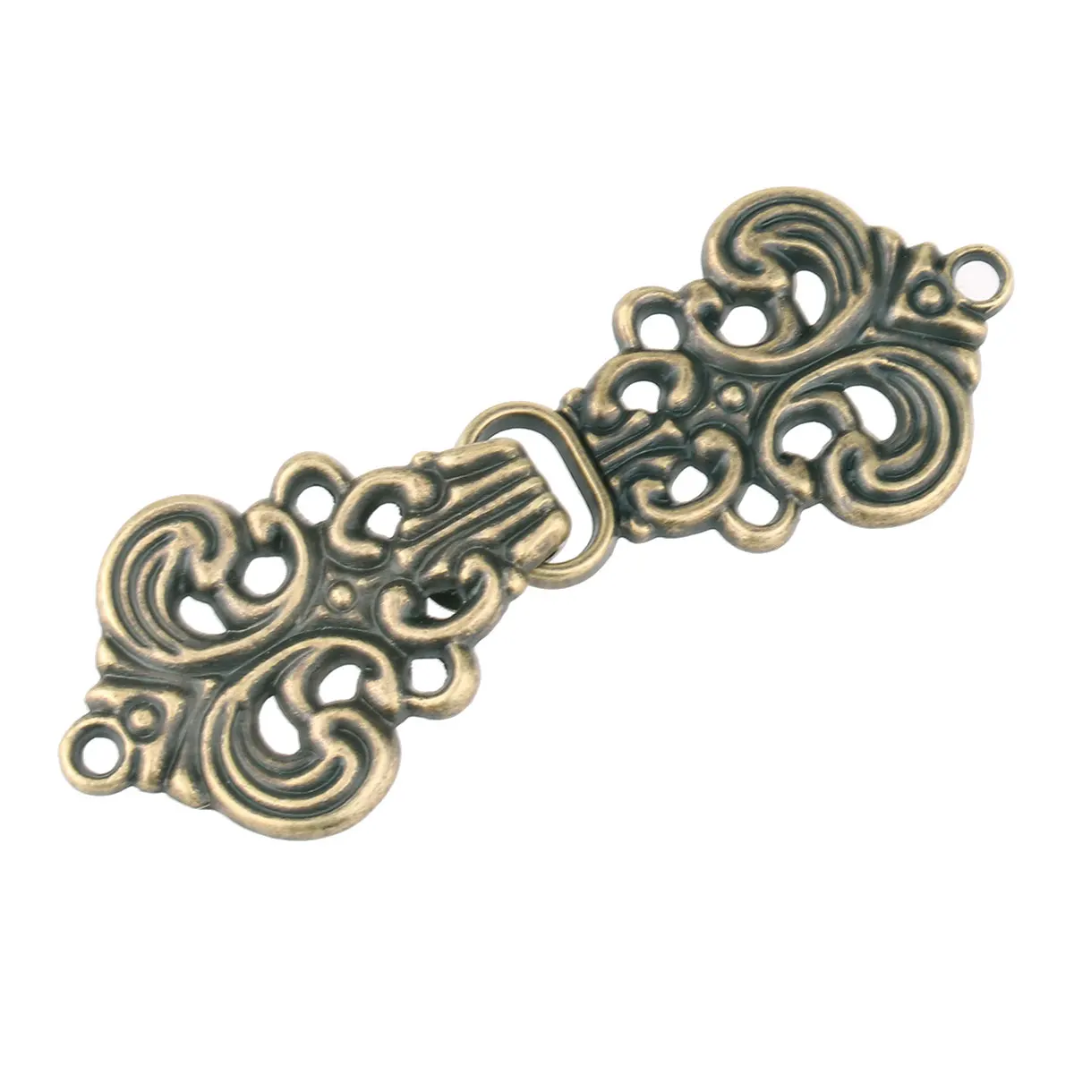 5 пар модных застежек-застежек кардиган Женская декоративная накидка с цветочным