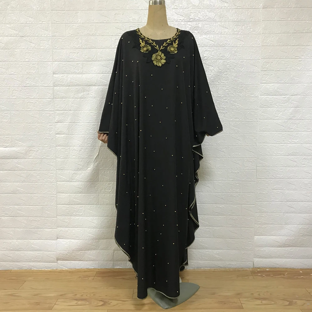 Женское кимоно в мусульманском стиле, Открытое платье Дубая, элегантная африканская одежда большого размера