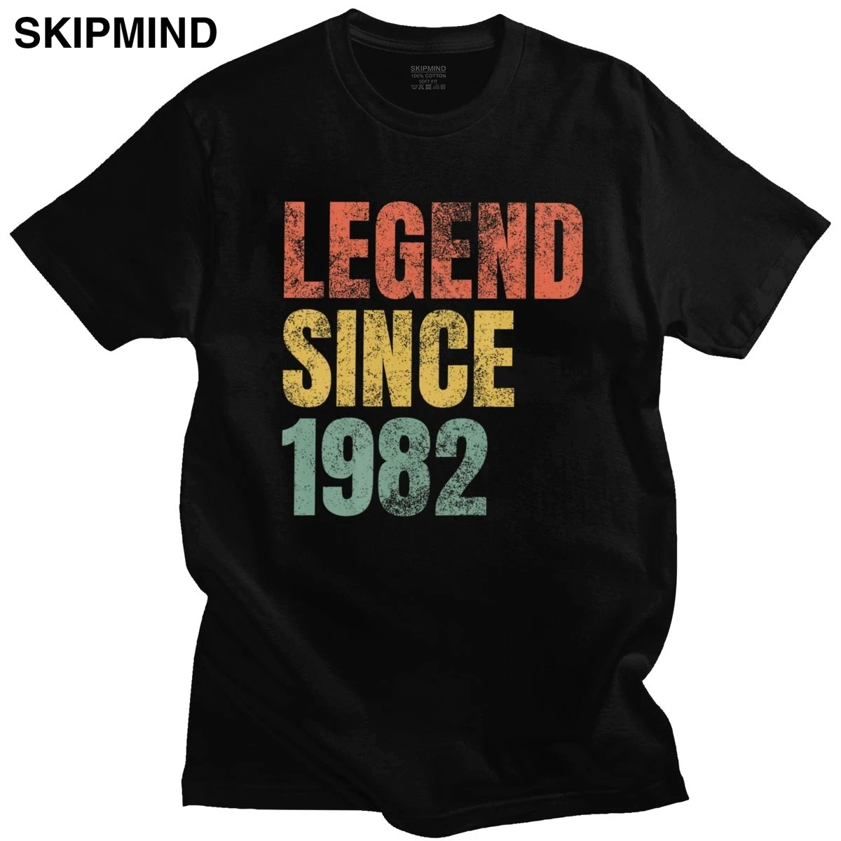 Футболка мужская с круглым вырезом тенниска из чистого хлопка короткими