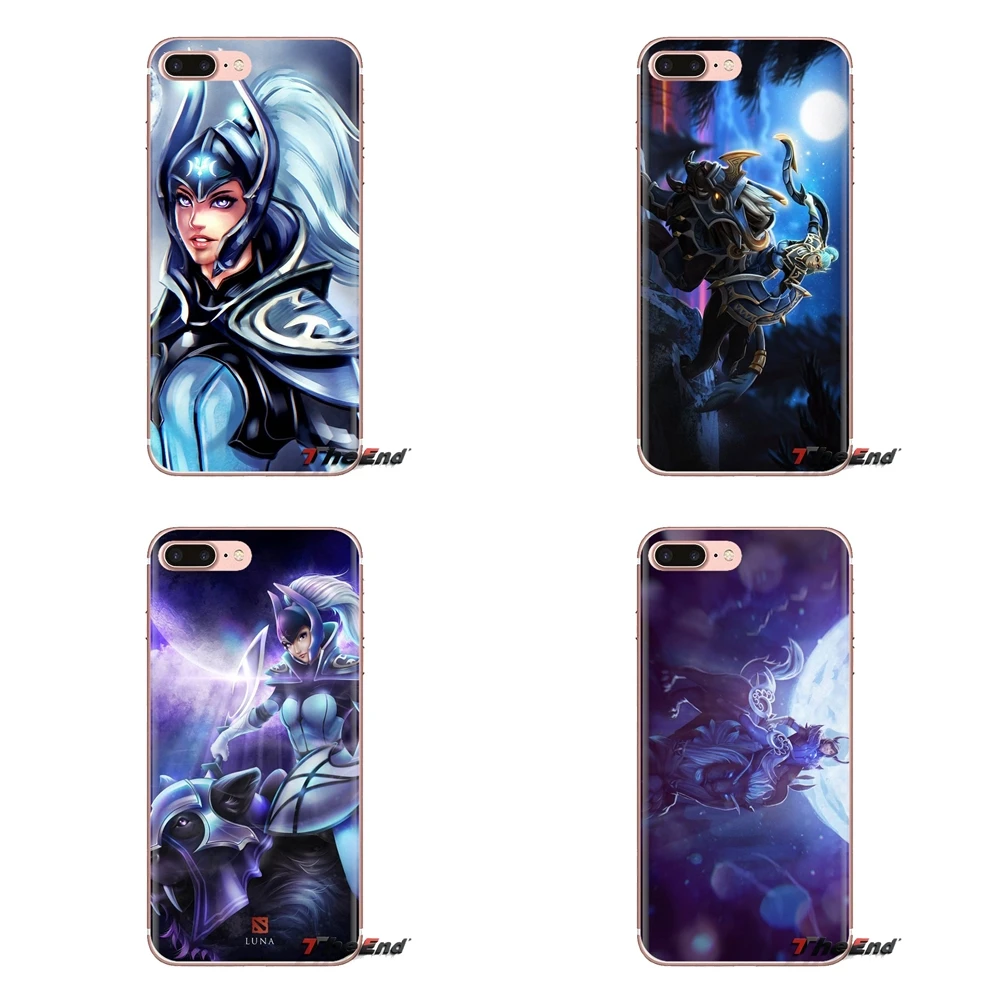 For Xiaomi Redmi 4A S2 Note 3 3S 4 4X 5 Plus 6 7 6A Pro Pocophone F1 Transparent Soft Shell Case Luna Moonfang Moon Rider dota 2 |