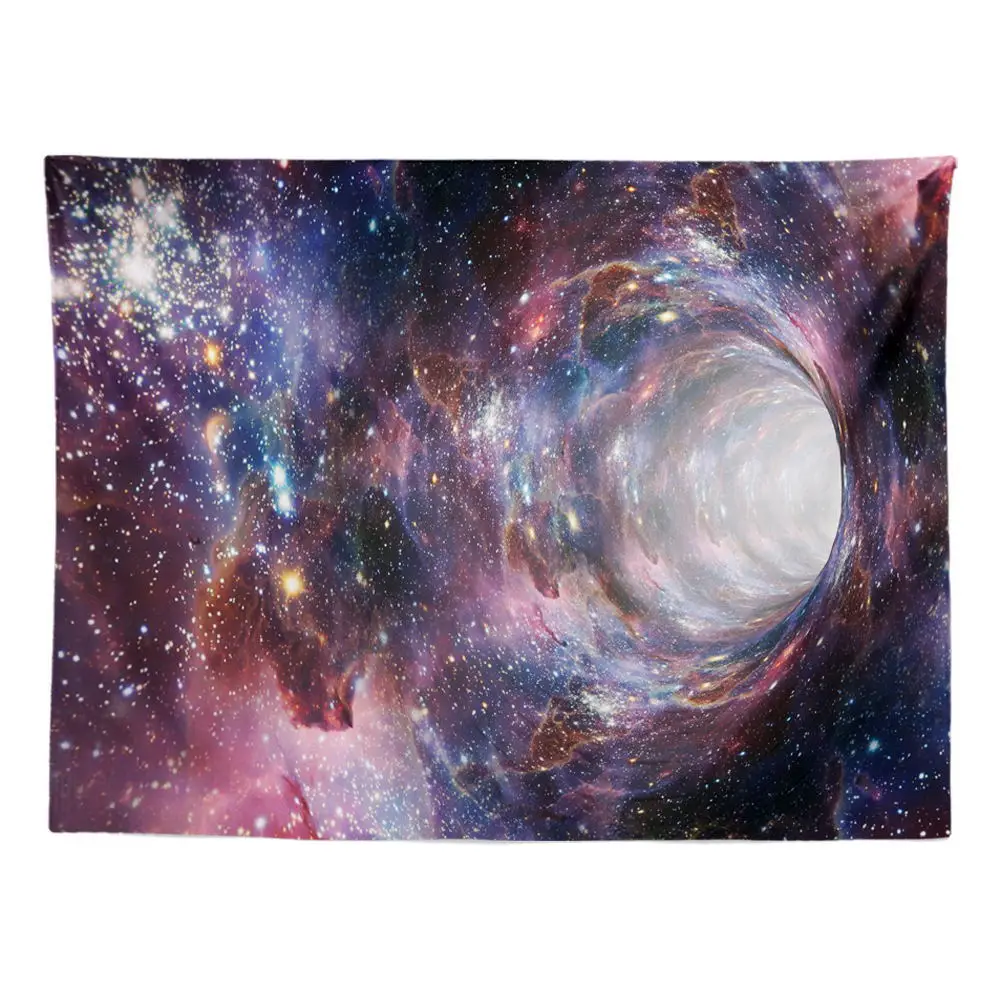 

Yaapeet 1pc Polyester Starry Sky Hanging Tapestry Colorful Psychedelic Wall Tapestry Retro Animal Wall Decor Forest Tapestry