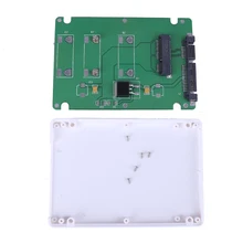 Mini SSD mSATA to 2.5 inch SATA 3 Adapter Converter Card with 2.5 inch Case