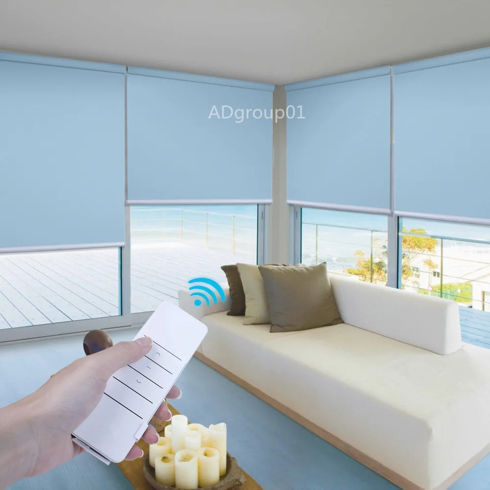 Электрические жалюзи с автоматическим моторизованным подключением по