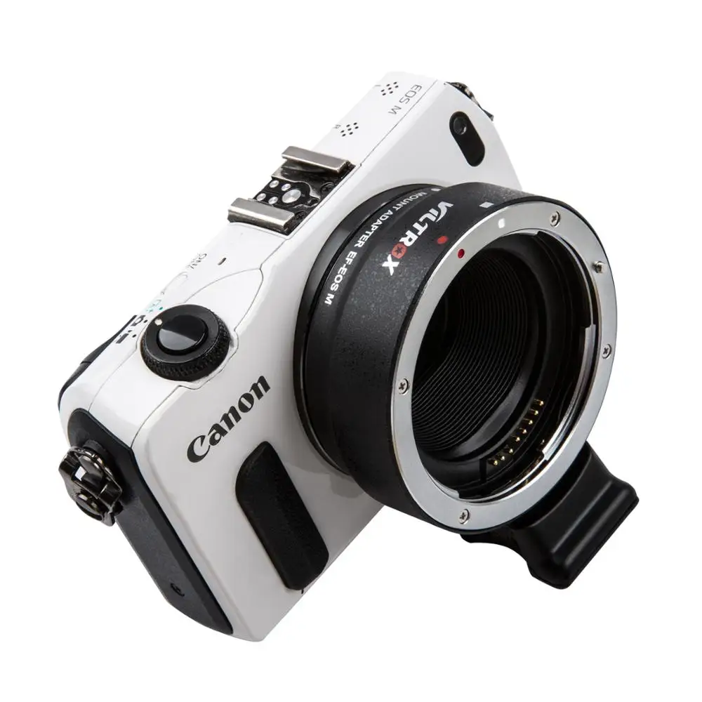 Электронный адаптер для объектива Viltrox EF-EOSM с автофокусом для объектива Canon EOS EF EF-S для камеры EOS M EF-M M2 M3 M5 M6 M10 M50 M100