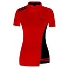 Одежда для гольфа Женская рубашка-поло спортивная одежда для гольфа быстросохнущие дышащие рубашки с коротким рукавом для женщин Бесплатная доставка
