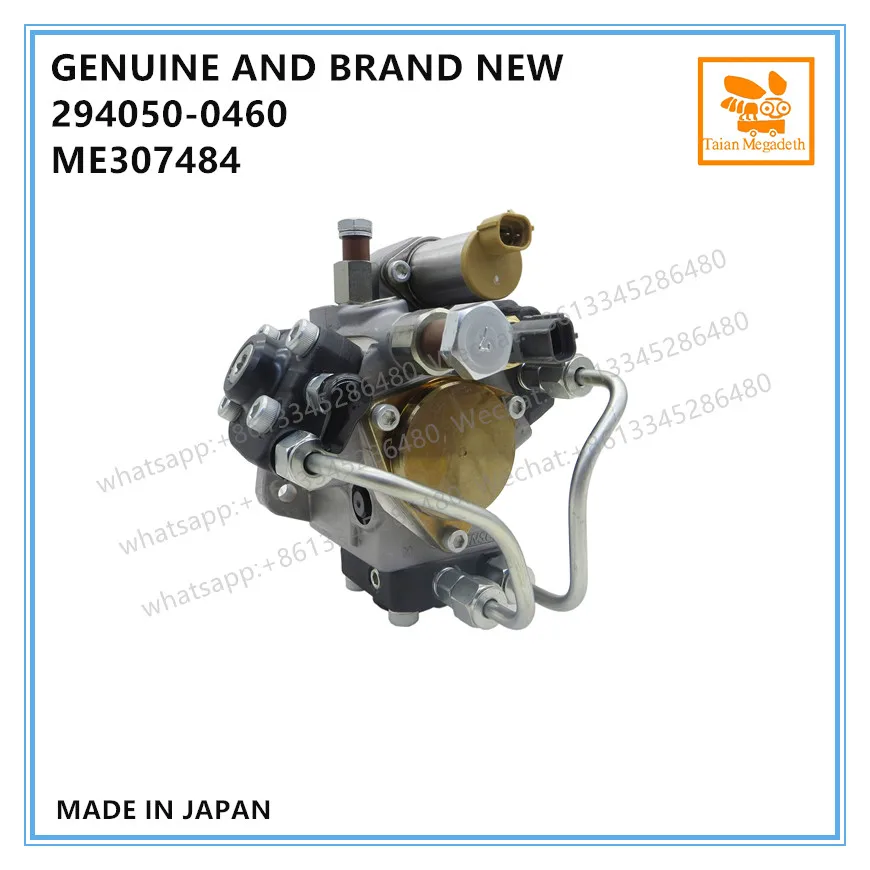 Оригинальный и абсолютно новый топливный насос COMMON RAIL 294050-0460 ME307484 для MITSUBISHI