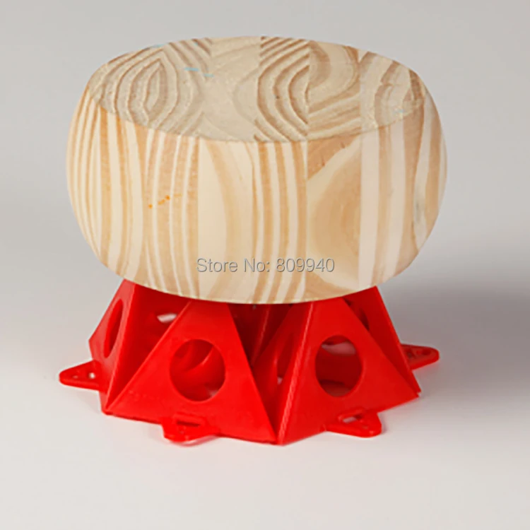 10 шт. желтые подставки для краски деревообработки Пирамида инструмент