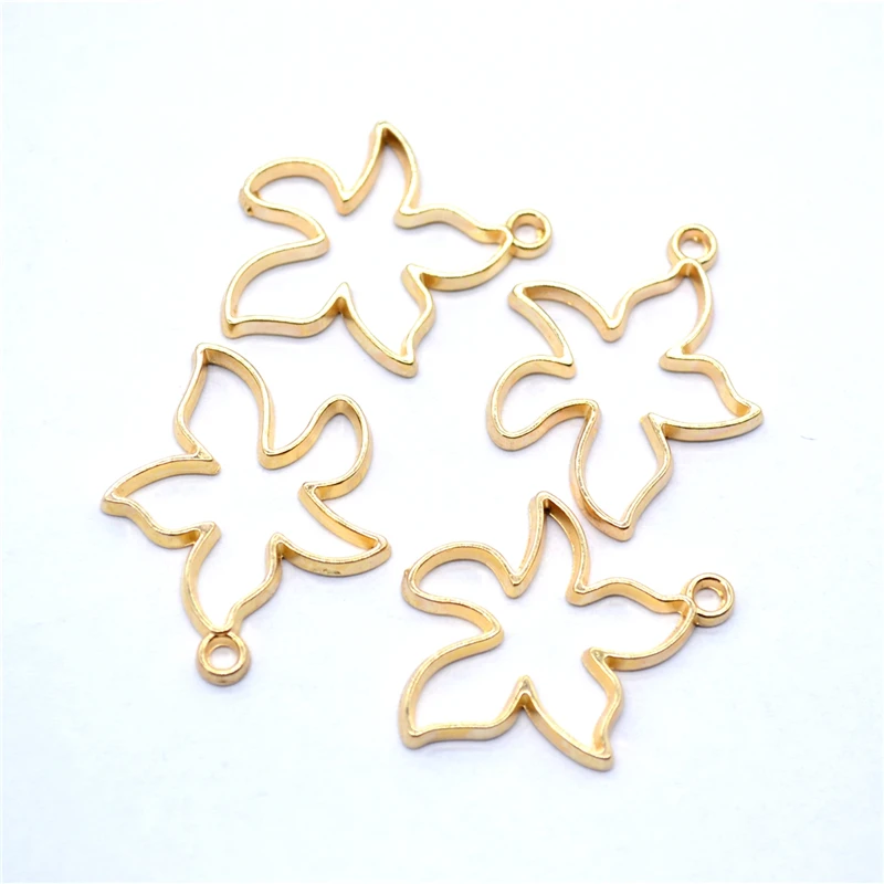 YuenZ 10 шт 2020 новый продукт Морская звезда шармы подвески для металла сплав