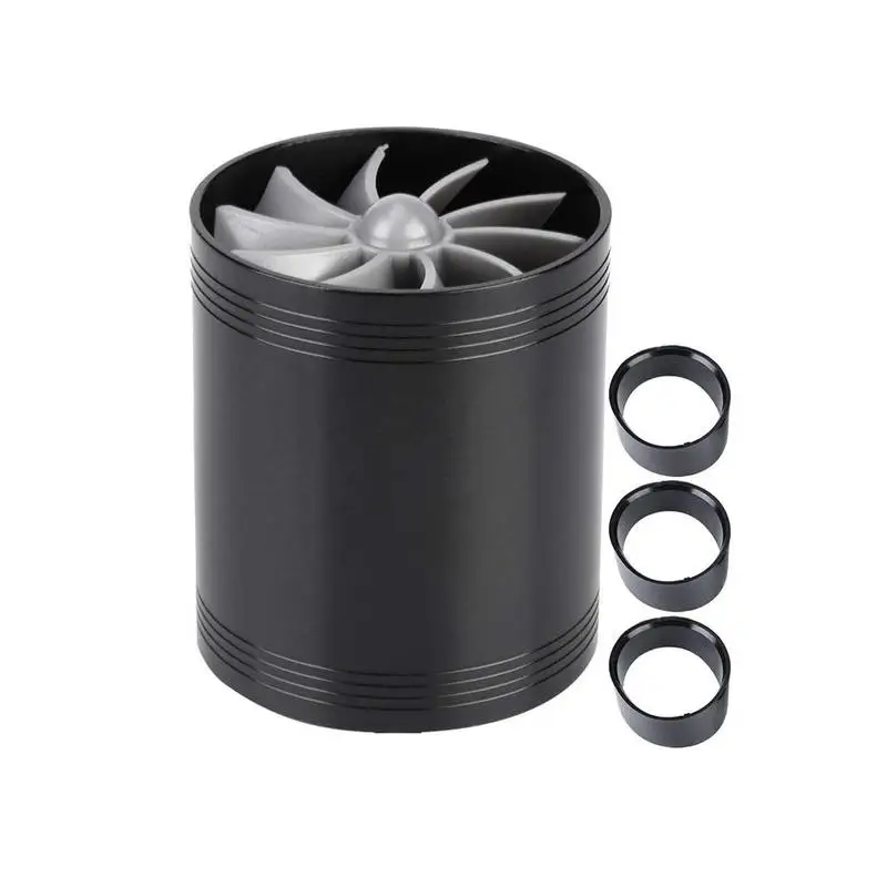 Черный Автомобильный двусторонний Турбокомпрессор 1 шт. модифицированный