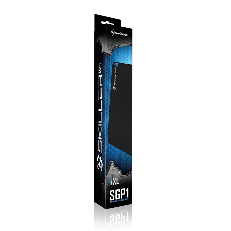 Коврик для мыши Sharkoon Skiller SGP1 XL текстиль резина 444 x 355 х 2.5 мм цвет: черный|Коврики