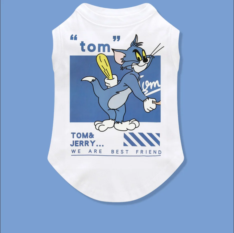 

Summer breathable cat and dog vest