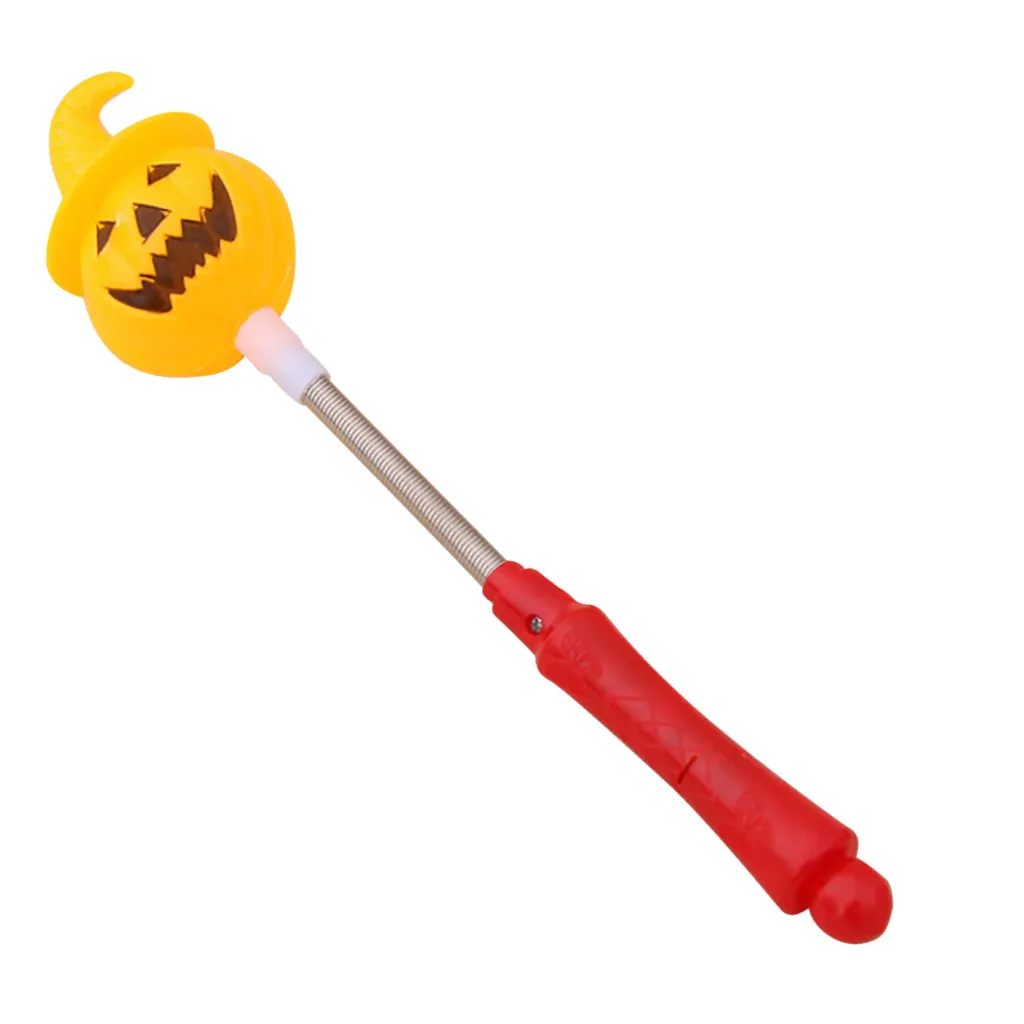 Светящиеся Тыквы для Хэллоуина ручные палочки светящиеся коктейльные украшения