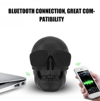 tws speaker skull head wireless bluetooth speaker card u disk mobile phone subwoofer audio creative gift speakers