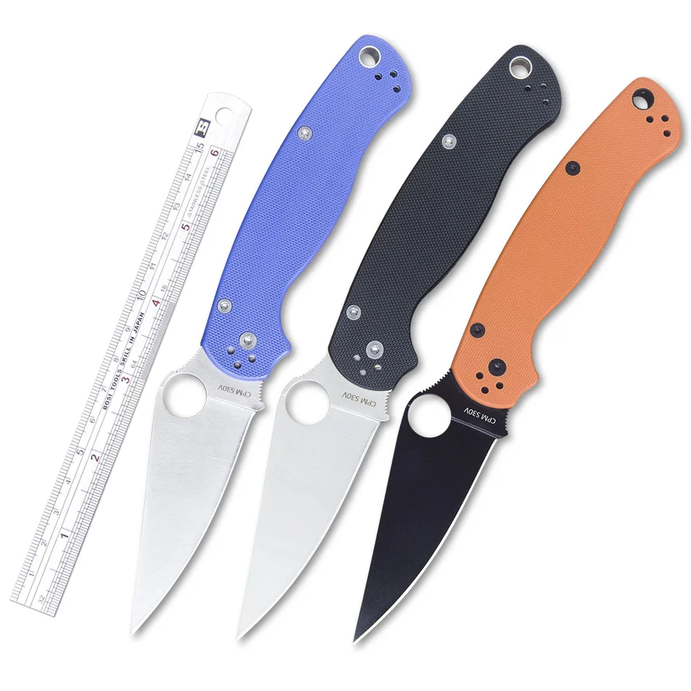 

C81 Folding Knife Tactical Survival Knives D2 Blade Hunting Camping Blade Edc Tools CPM S30V High Hardness Survival Pocket Knife