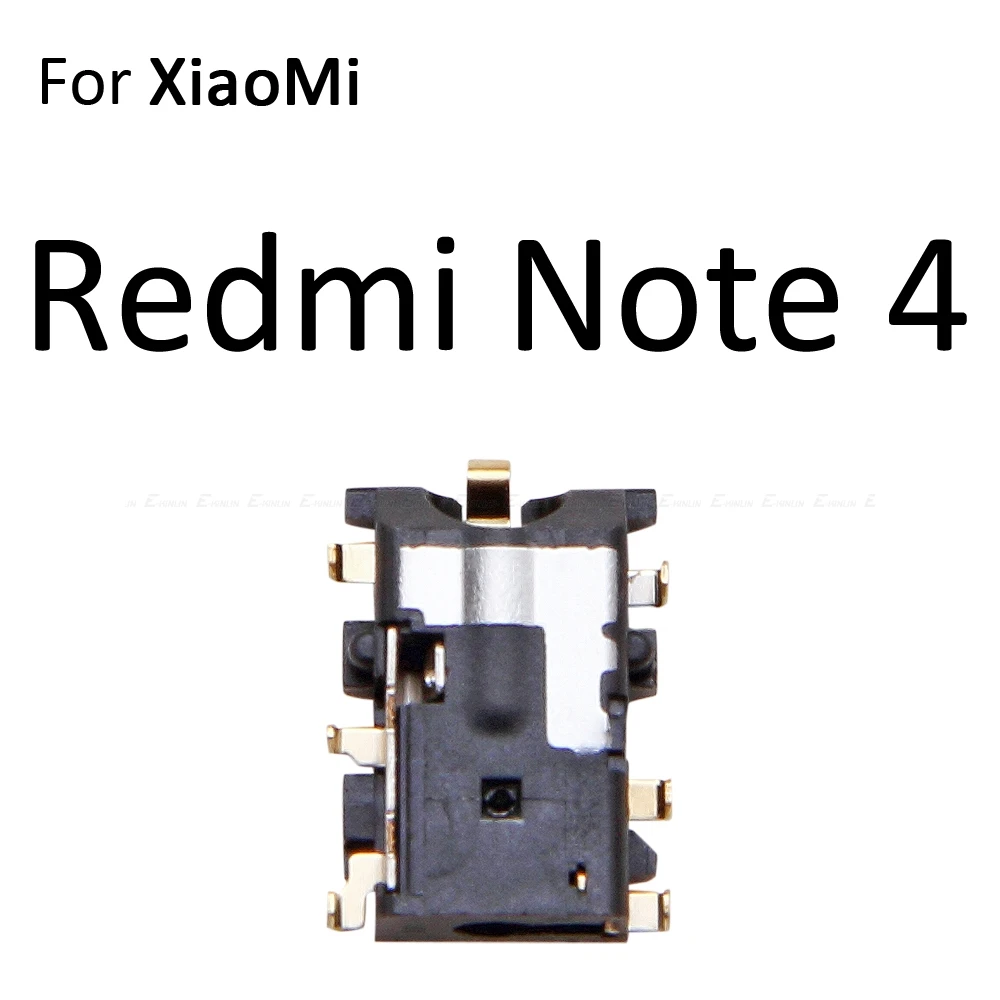 10 шт./лот штекер для наушников XiaoMi Redmi Note 5A 4X 4A 4 3 Pro разъем Запасные части |