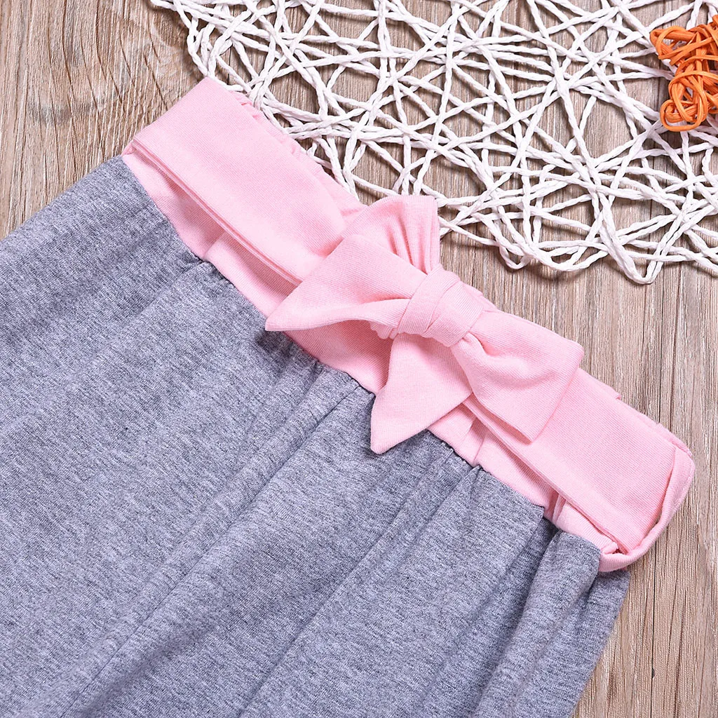 Комплекты одежды для девочек осенняя модная пижама с длинным рукавом и