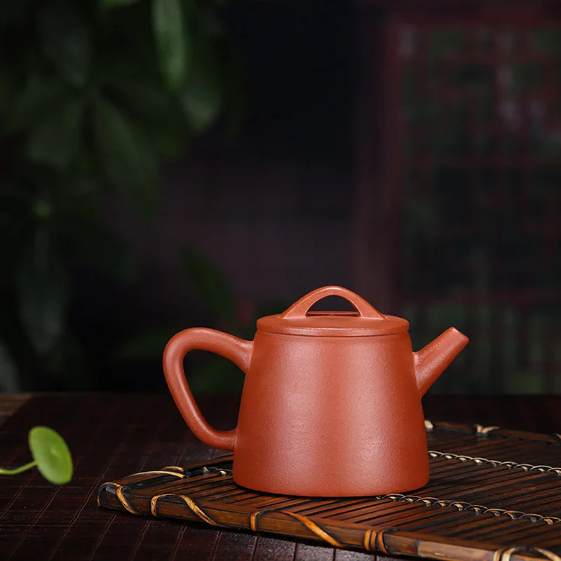 

Yixing masters hand made high stone ladle purple sand pot teapot kung fu tea set gift