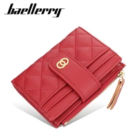2021 women wallets small card holders classic short top quality leather female purse zipper wallet for women carteria