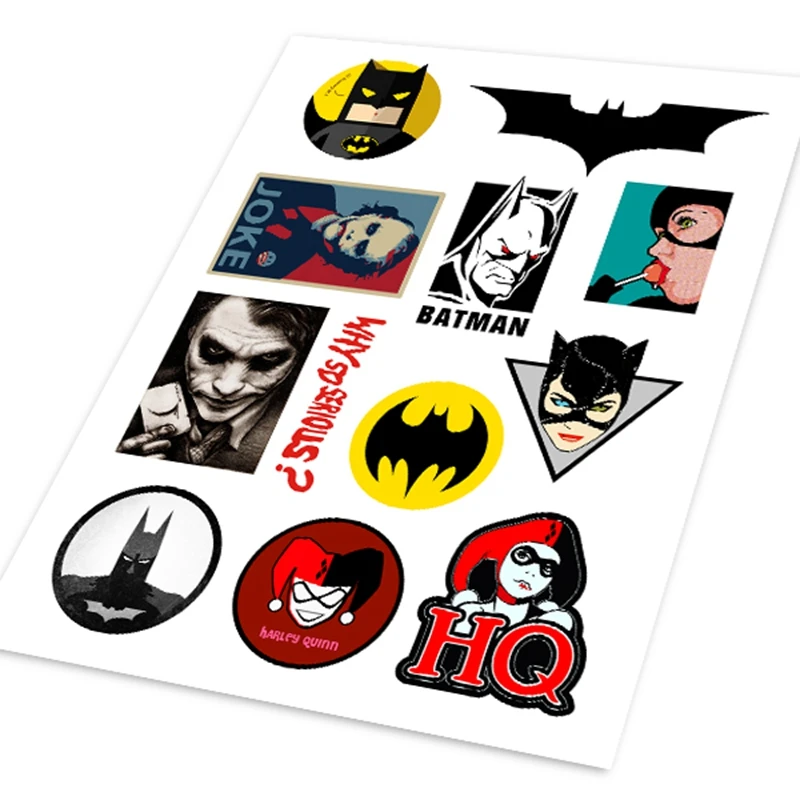 Noizzy Бэтмен Корона Хо Летучая мышь логотип машины авто стикер каракули наклейка